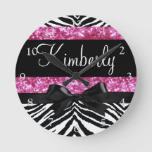 Espuma rosa caliente zebra de chica