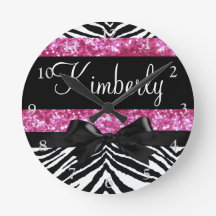 Espuma rosa caliente zebra de chica