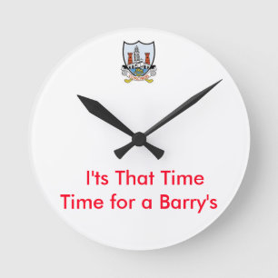 Reloj Redondo Mediano Estábamos en el Cork Time para un Cuppa.
