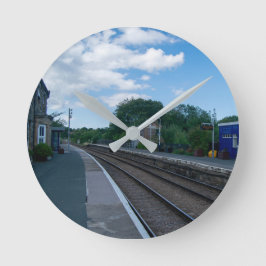 Reloj Redondo Mediano Estación de ferrocarril de Glaisdale