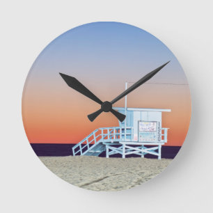 Reloj Redondo Mediano Estados Unidos, California, Los Ángeles, Santa Mo