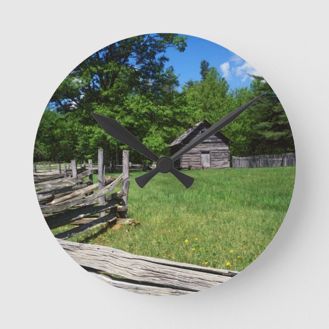 Reloj Redondo Mediano Estados Unidos, Virginia, Blue Ridge Parkway, The  (Anverso)