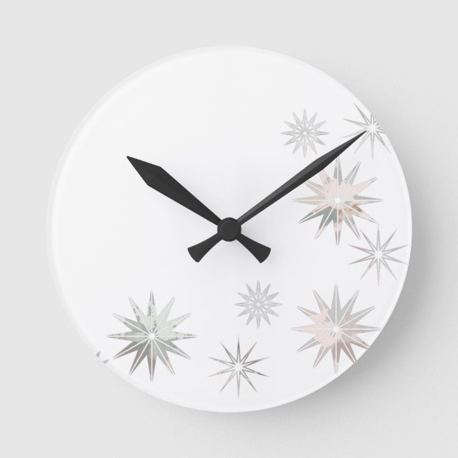 Reloj Redondo Mediano Estallido estelar (Anverso)