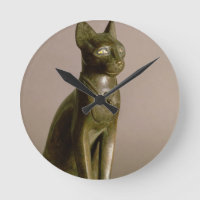 Estatua de un gato que representa a la diosa Baste