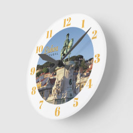 Reloj Redondo Mediano Estatua ecuestre del Rey José I, Lisboa