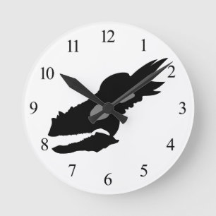 Reloj Redondo Mediano Estigimoloch Skull