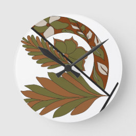 Reloj Redondo Mediano Estilismo de escritorio de trabajo, Configuración 