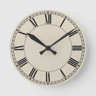 Reloj Redondo Mediano Estilo 02 de la coctelera - Antiqued