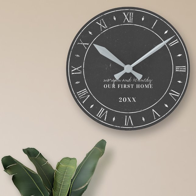 Reloj Redondo Mediano Estilo de tablero de papel para el hogar blanco y  (Available is other styles (check stock))