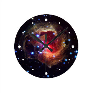 Reloj Redondo Mediano Estrella de V838 Monocerotis (telescopio de