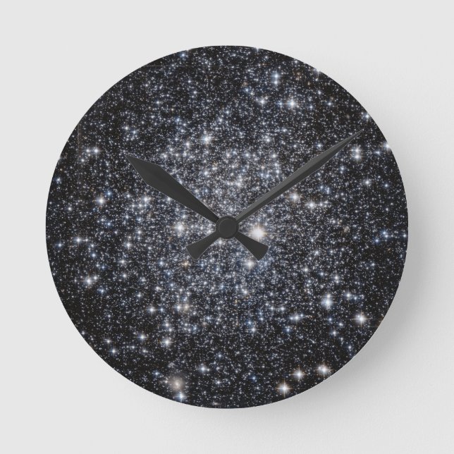 Reloj Redondo Mediano Estrellas (Anverso)