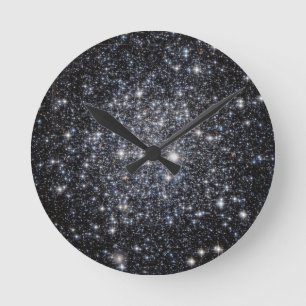 Reloj Redondo Mediano Estrellas