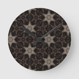 Reloj Redondo Mediano Estrellas