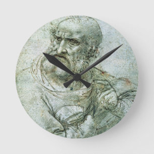 Reloj Redondo Mediano Estudie para un apóstol de la última cena, c.149