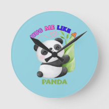 🕒 Etiquetas de tiempo de panda – Tic Tac con tern