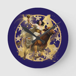 Reloj Redondo Mediano Europa Aurora