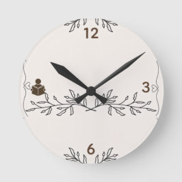 Reloj Redondo Mediano Everlasting Chapters Vintage Wall Clock