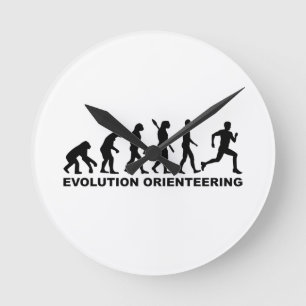 Reloj Redondo Mediano Evolución Orienteering