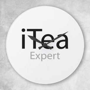 Reloj Redondo Mediano Experto en té