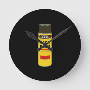 Reloj Redondo Mediano Extra Extra Extra Large can of FACE PALM