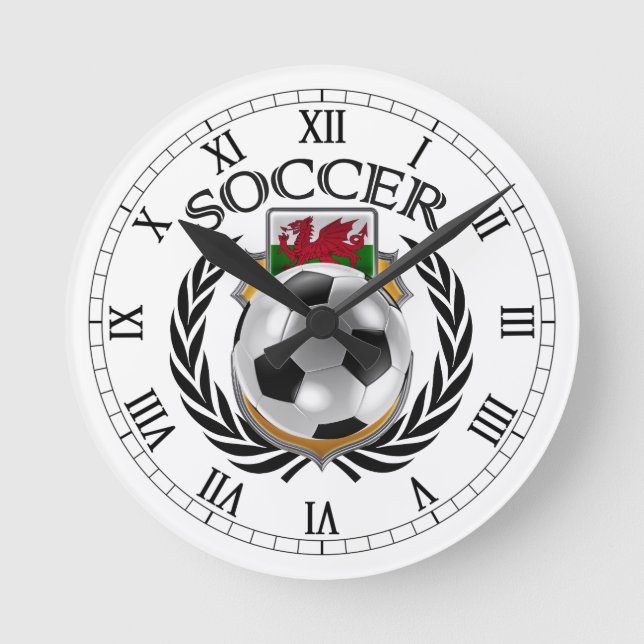 Reloj Redondo Mediano Fan Gear 2016 (Anverso)