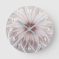 Fantasía floral, resumen Flor pastel moderna