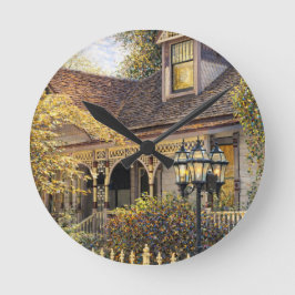 Reloj Redondo Mediano Fantasia Victoriana de Pan de Jengibre I