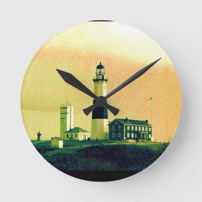 Reloj Redondo Mediano faro (Anverso)