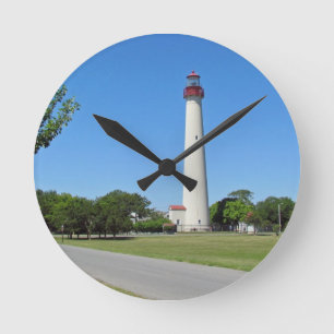 Reloj Redondo Mediano Faro de Cape May