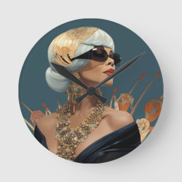 RELOJ REDONDO MEDIANO FASHION-ESQUE #1