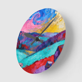 Reloj Redondo Mediano Fauvism