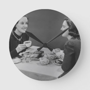 Reloj Redondo Mediano Fecha del café