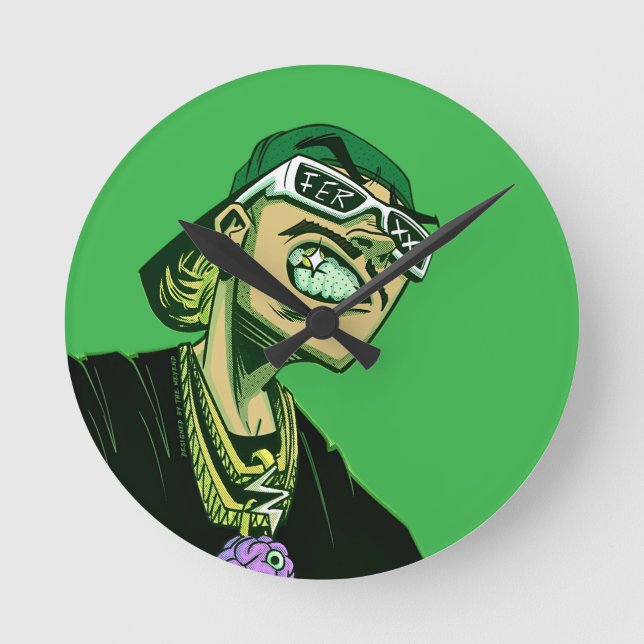 Reloj Redondo Mediano Feid Ferxxo (Anverso)