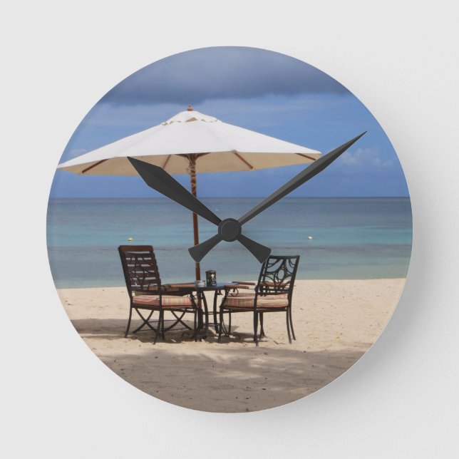 Reloj Redondo Mediano Feliz (Anverso)