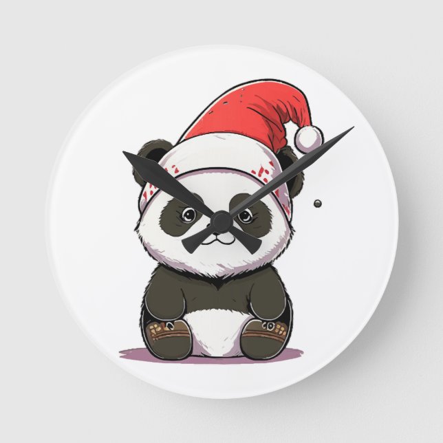 Reloj Redondo Mediano feliz navidad (Anverso)