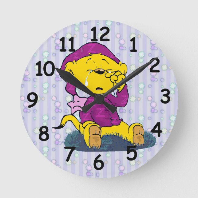 Reloj Redondo Mediano Ferald Crying (Anverso)