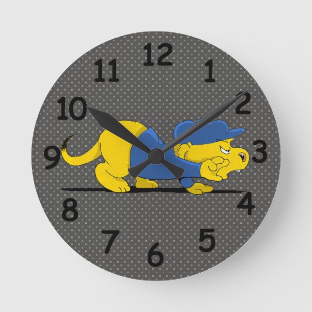 Reloj Redondo Mediano Ferald On The Prowl (Anverso)