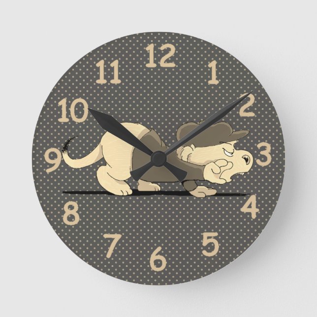 Reloj Redondo Mediano Ferald On The Prowl (Anverso)