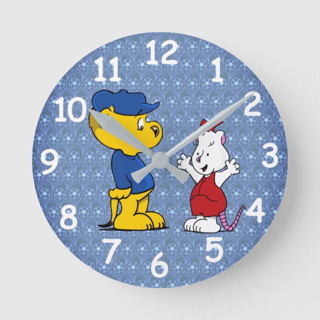 Reloj Redondo Mediano Ferald y Pozzum (Anverso)