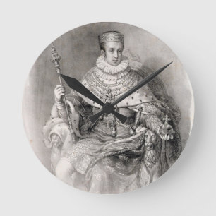 Reloj Redondo Mediano Fernando I (1793-1875), rey de Lombardía-Venetia,