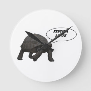 Reloj Redondo Mediano , festejó lento panzer