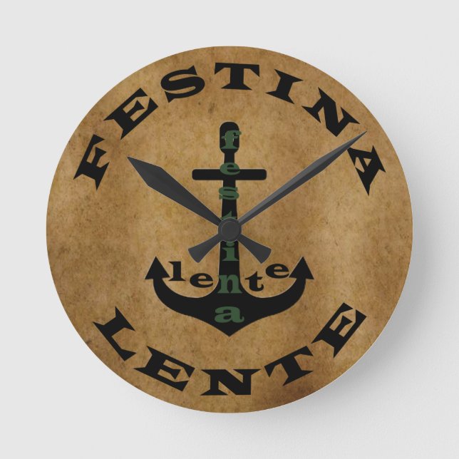 Reloj Redondo Mediano Festina lente (Anverso)