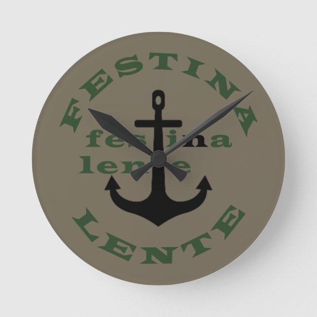 Reloj Redondo Mediano Festina lente (Anverso)