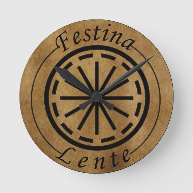 Reloj Redondo Mediano Festina lente (Anverso)