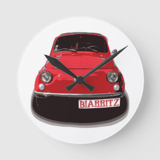 Reloj Redondo Mediano Fiat 500 Biarritz