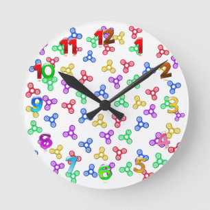 Reloj Redondo Mediano Fidget Spinners