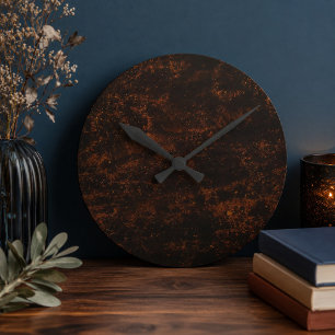 Reloj Redondo Mediano Fiery Lava