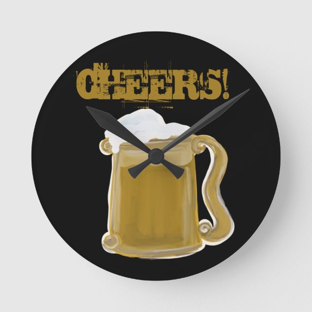 RELOJ REDONDO MEDIANO FIESTA CHEERS (Anverso)