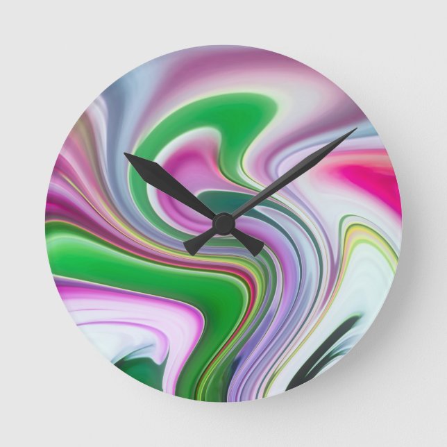 Reloj Redondo Mediano Fiesta de jardín (Anverso)