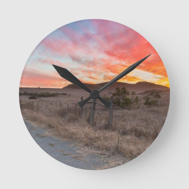 Reloj Redondo Mediano First Sunset of the Day (Anverso)